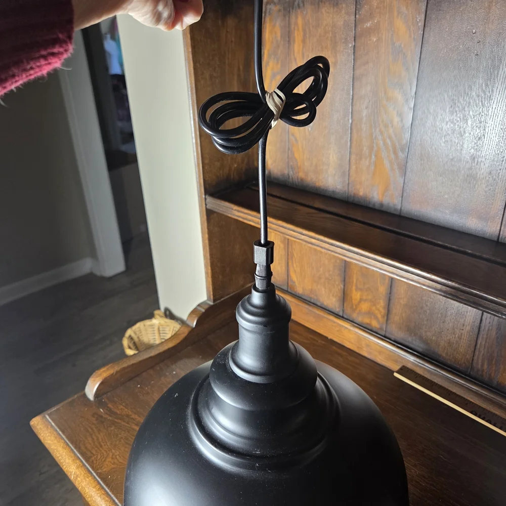 Elegant Black Hanging Lantern